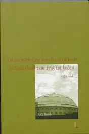 Omslag van De ontwikkeling van het strafrecht in Nederland van 1795 tot heden