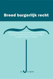Omslag van Breed burgerlijk recht