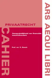 Omslag van Aansprakelijkheid van financiële toezichthouders