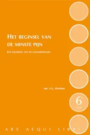 Omslag van Het beginsel van de minste pijn