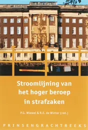 Omslag van Stroomlijning van het hoger beroep in strafzaken