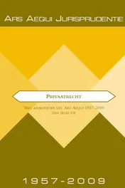 Omslag van Privaatrecht 1957-2009