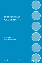 Omslag van Hoofdstukken Grondrechten