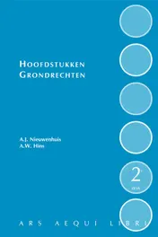 Omslag van Hoofdstukken grondrechten