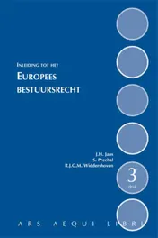 Omslag van Inleiding tot het Europees bestuursrecht