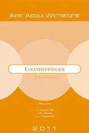 Omslag van Loonheffingen 2011