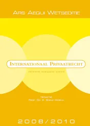 Omslag van Internationaal Privaatrecht 2008/2010
