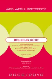 Omslag van Burgerlijk recht 2009/2010