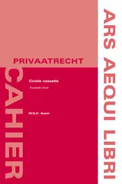Omslag van Civiele cassatie