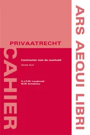 Omslag van Contracten met de overheid