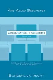 Omslag van Goederenrecht geschetst