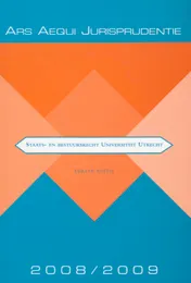 Omslag van Staats- en bestuursrecht Universiteit Utrecht