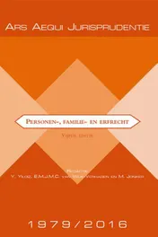 Omslag van Personen-, familie- en erfrecht