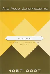 Omslag van Jurisprudentie privaatrecht