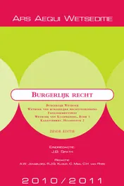 Omslag van Burgerlijk recht 2010/2011