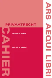 Omslag van Letters of intent