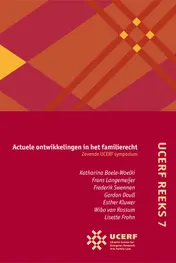 Omslag van Actuele ontwikkelingen in het familierecht