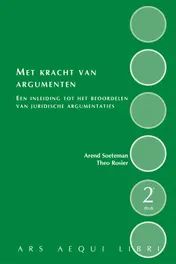 Omslag van Met kracht van argumenten