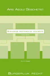 Omslag van Burgerlijk procesrecht geschetst