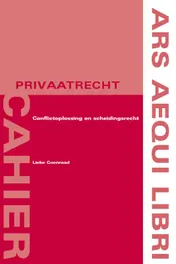 Omslag van Conflictoplossing en scheidingsrecht