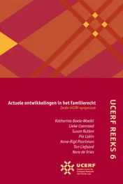Omslag van Actuele ontwikkelingen in het familierecht