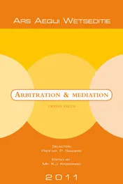 Omslag van Arbitration & mediation 2011