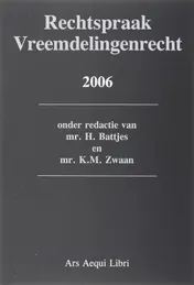 Omslag van Rechtspraak vreemdelingenrecht 2006