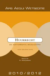 Omslag van Huurrecht 2010/2012