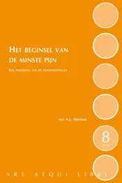 Omslag van Het beginsel van de minste pijn