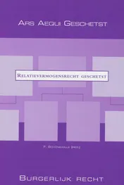 Omslag van Relatievermogensrecht geschetst