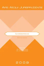 Omslag van Jurisprudentie loonheffingen