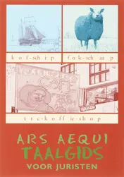 Omslag van Ars Aequi Taalgids voor juristen