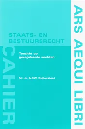 Omslag van Toezicht op gereguleerde markten