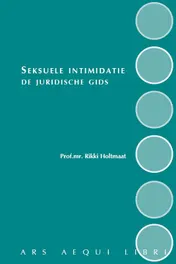 Omslag van Seksuele intimidatie - de juridische gids