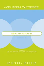 Omslag van Mededinging 2010/2012