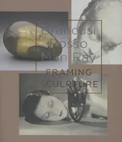 Omslag van Brancusi, Rosso, Man Ray - framing sculpture