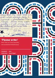 Omslag van Please write
