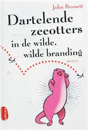 Omslag van Dartelende zeeotters in de wilde, wilde branding