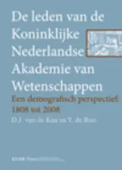 Omslag van DE LEDEN VAN DE KONINKLIJKE NEDERLANDSE AKADEMIE VAN