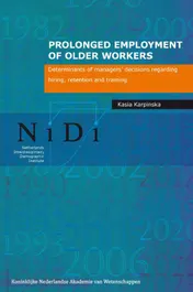 Omslag van Prolonged employment of older workers
