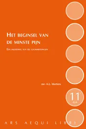 Omslag van Het beginsel van de minste pijn