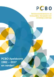 Omslag van PCBO Apeldoorn 1982-2017 en verder!