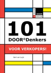 Omslag van 101 DOOR®Denkers om te beklijven!