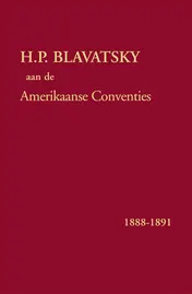 Omslag van H.P. Blavatsky aan de Amerikaanse Conventies