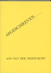 Omslag van Afgeschreven.....