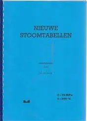 Omslag van Nieuwe Stoomtabellen