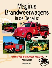 Omslag van Magirus brandweerwagens in de Benelux