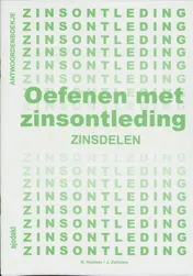 Omslag van Oefenen met zinsontleding antw. zinsd.