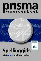 Omslag van Prisma Spellinggids