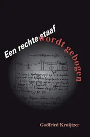 Omslag van Een rechte staaf wordt gebogen